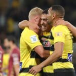 ΑΕΚΑΡΑ–Άρης 2-0:Γιόρτασε 100 χρόνια ιστορίας με Πόνσε και ανέβηκε στην κορυφή της Super League