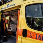 Τροχαίο ατύχημα στο Πλωμάρι-71χρονος με μοτό χτύπησε στις μπάρες και τραυματίστηκε
